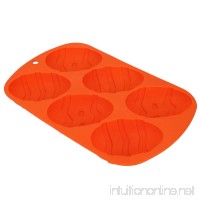 Allforhome(TM) 6 Easter Egg Silicone Cake Baking Mold Cake Pan Muffin Cups Handmade Soap Moulds Biscuit Chocolate Ice Cube Tray DIY Mold - B00ISHFGHY